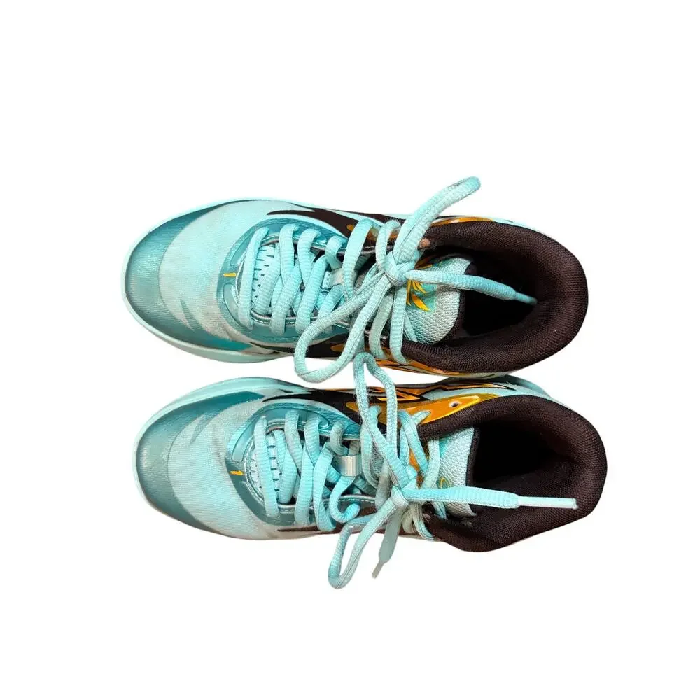 PUMA MB.02 Honeycomb Basketball Shoes Lamelo‎ Ball Youth Size 4 Blue